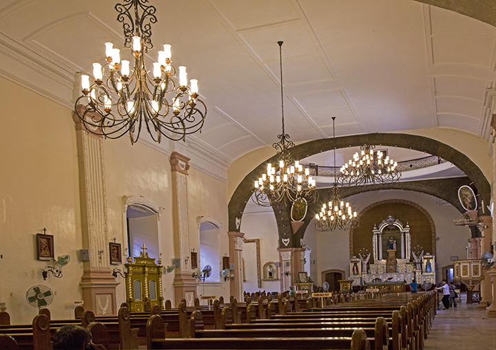 Pampanga church chandeliers