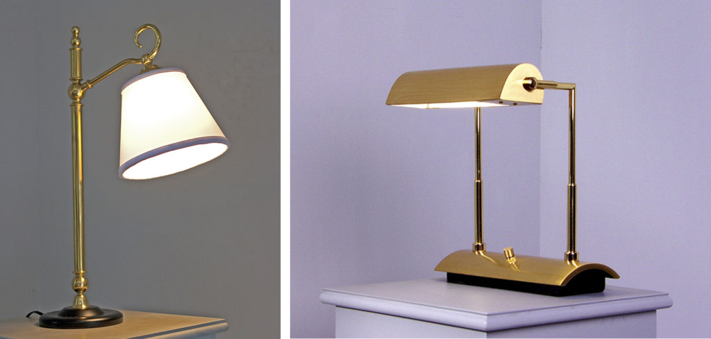 fabricated reading lamps